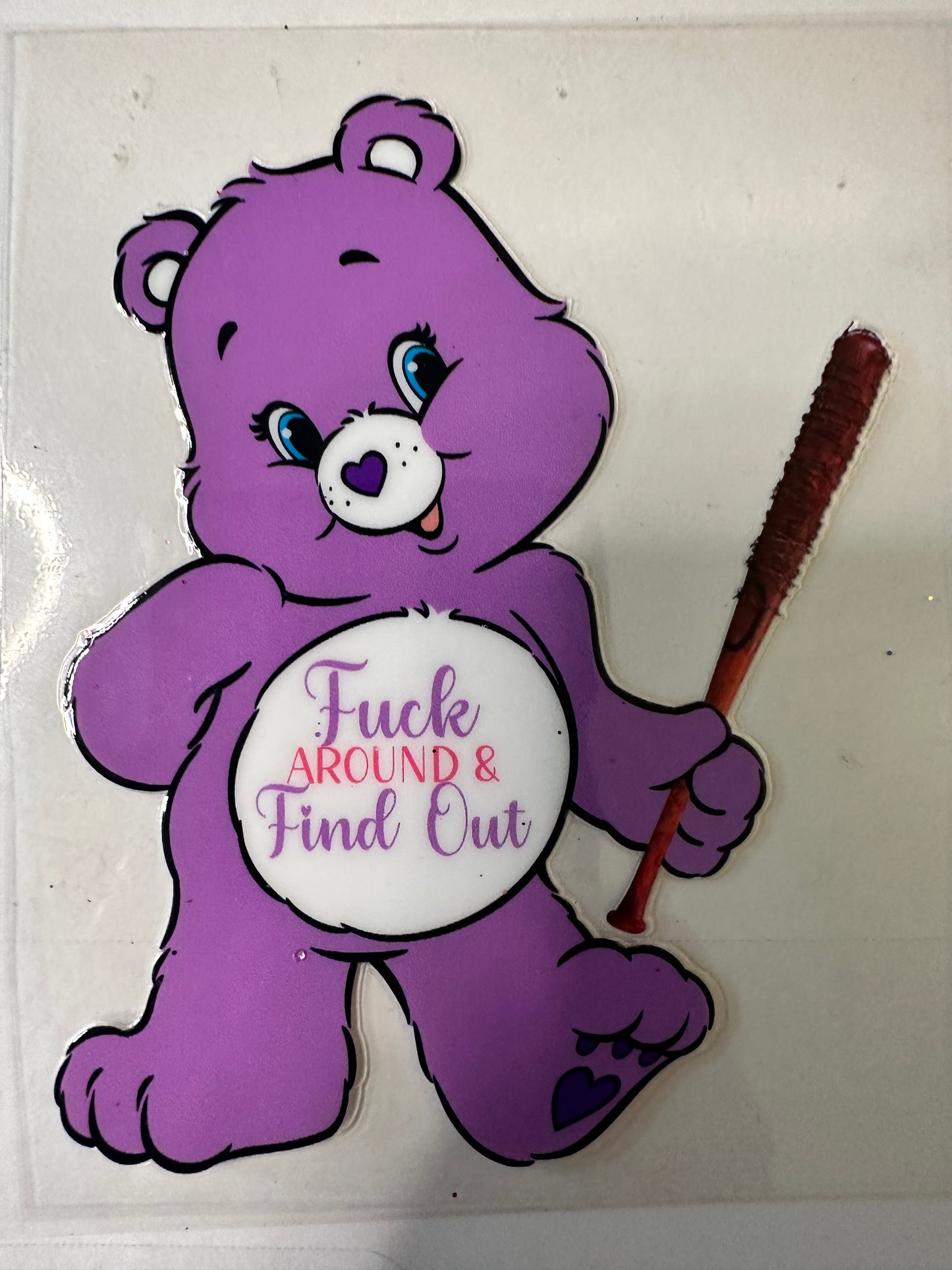 FAFO Care Bear Decal