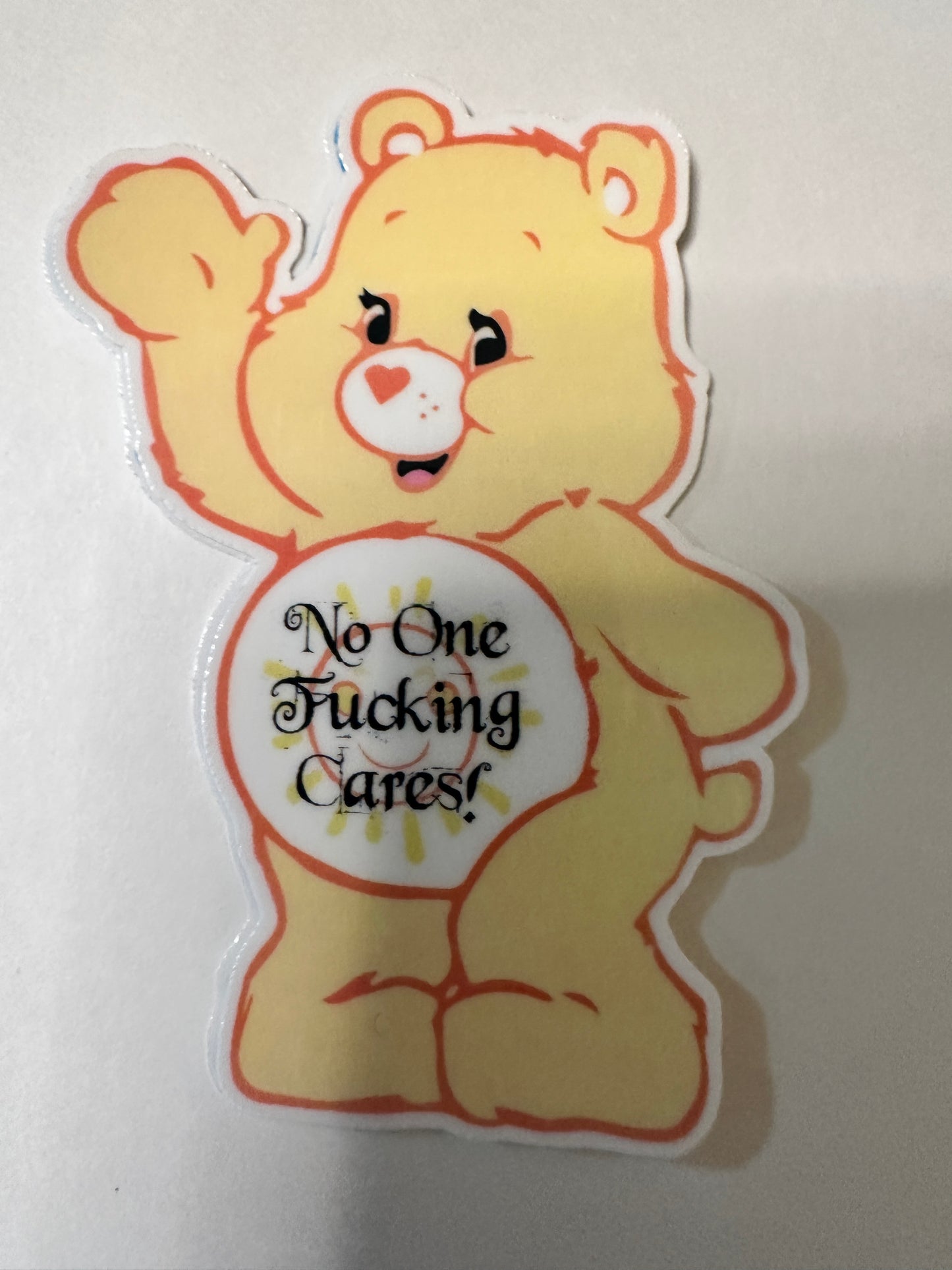 No One Cares Care Bear