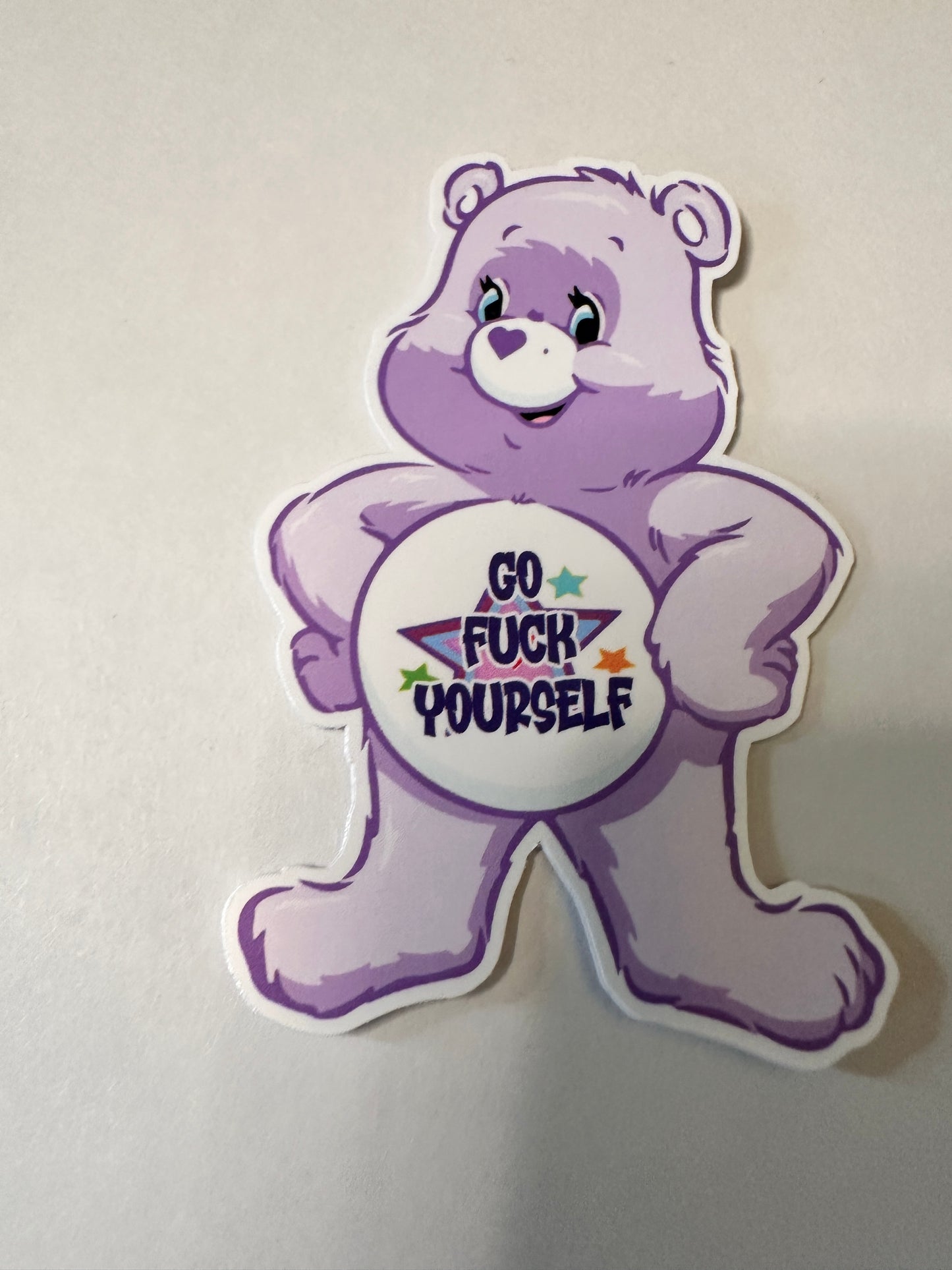 Go F*** Yourself Care Bear Decal