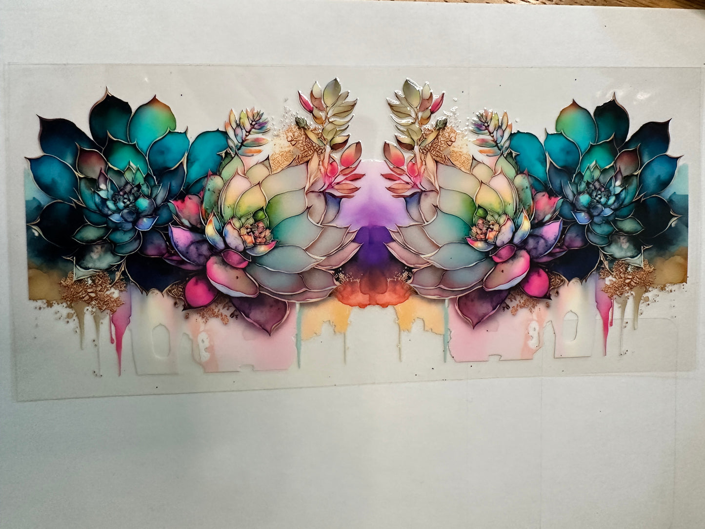 Flowers Wrap Decal