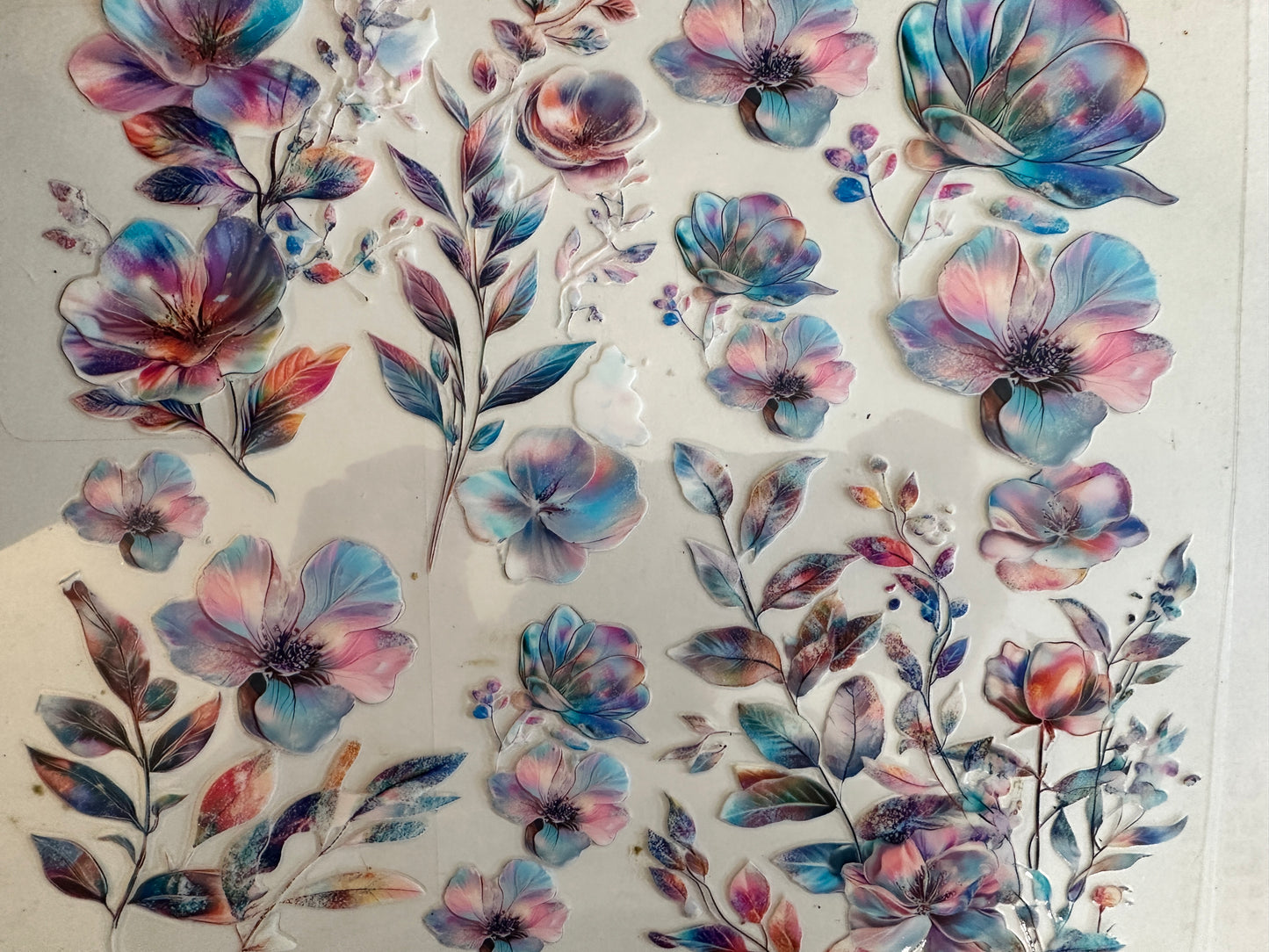 Pastel Flower Element Decals