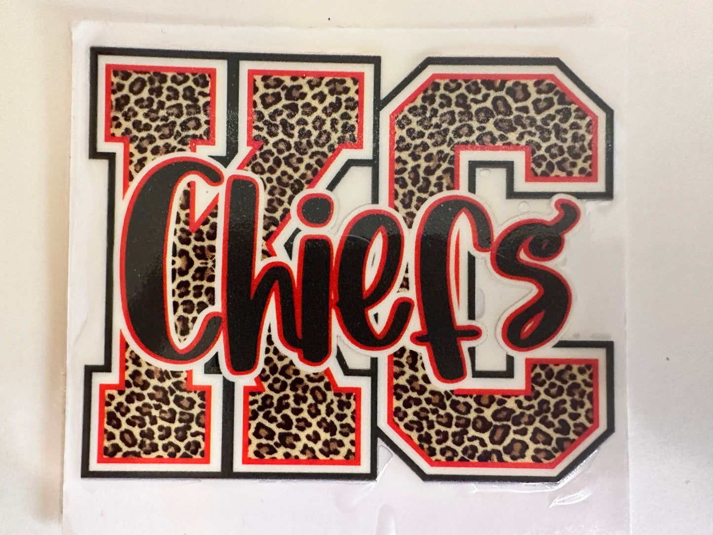 KC Chiefs Decal