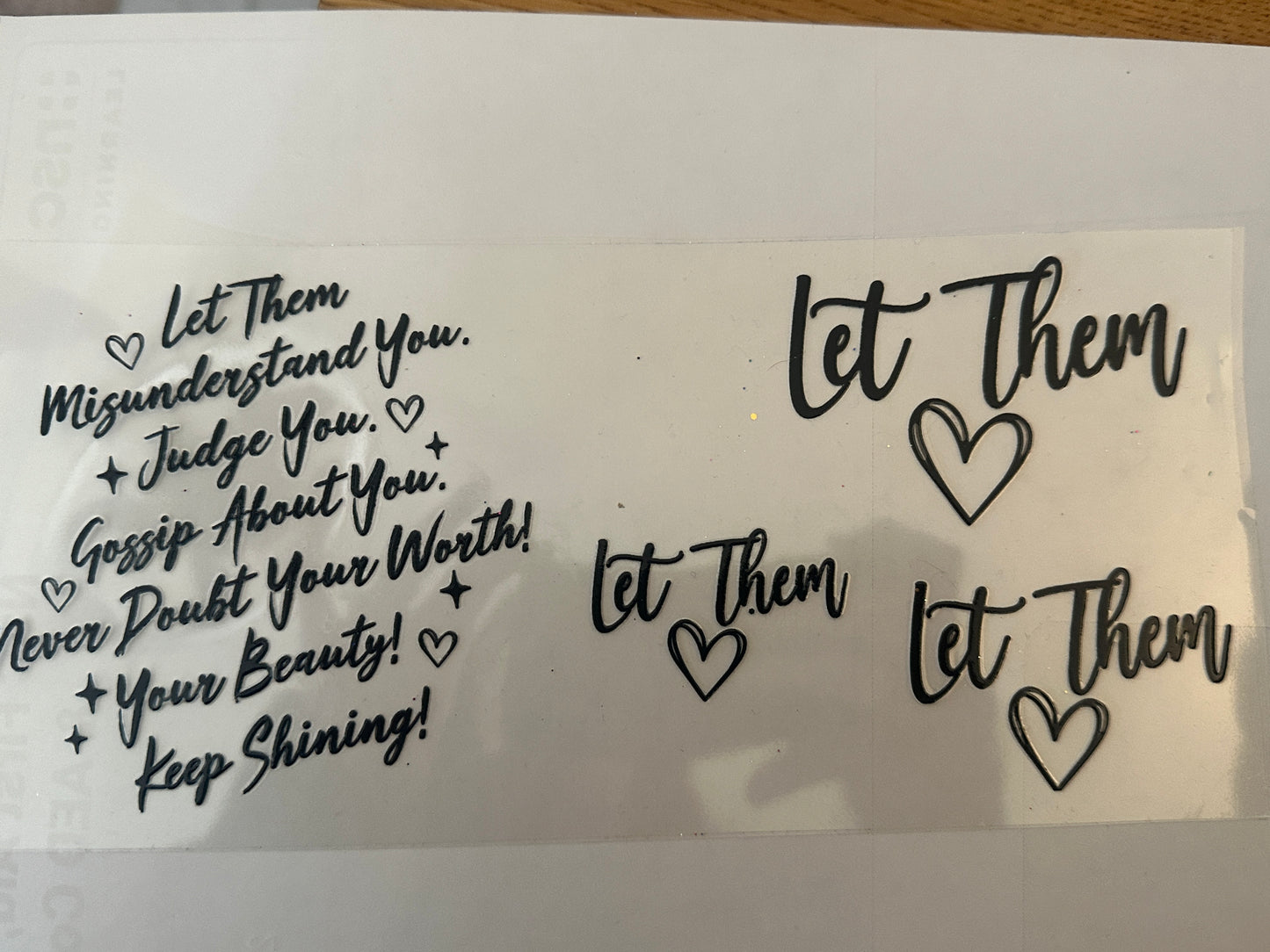 Let Them Elements Decal