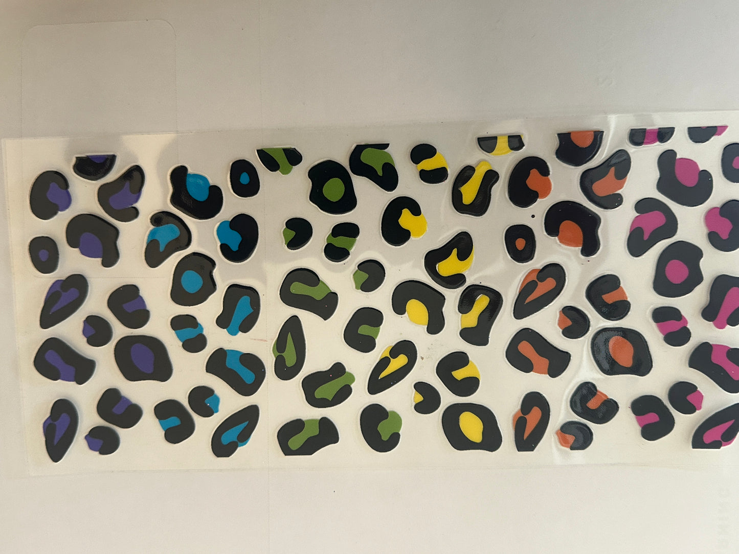 Rainbow Leopard Wrap Decal