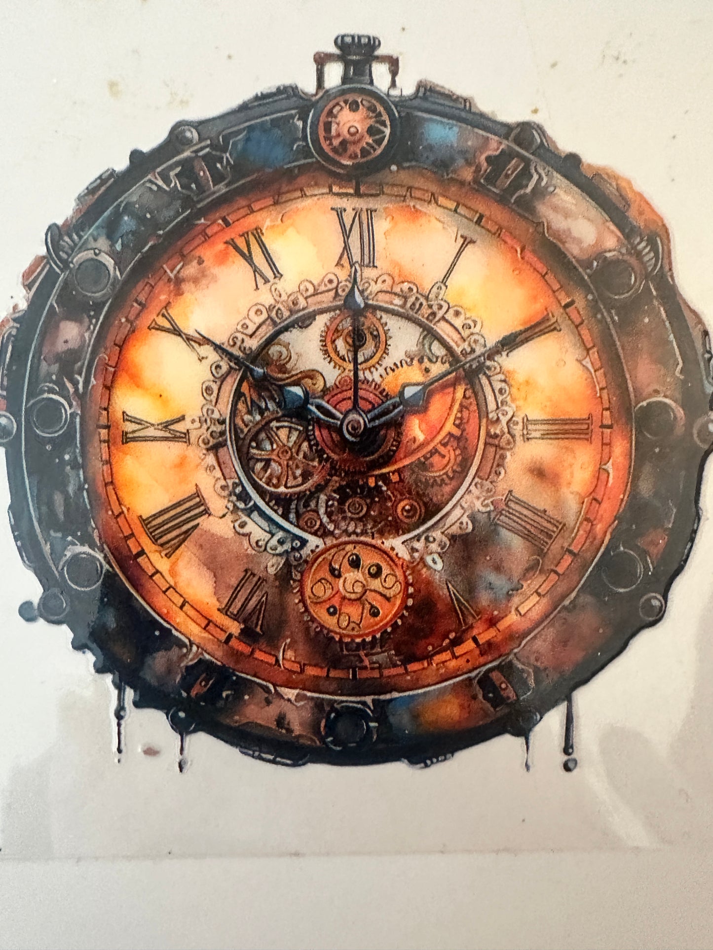 Clock 2 Decal