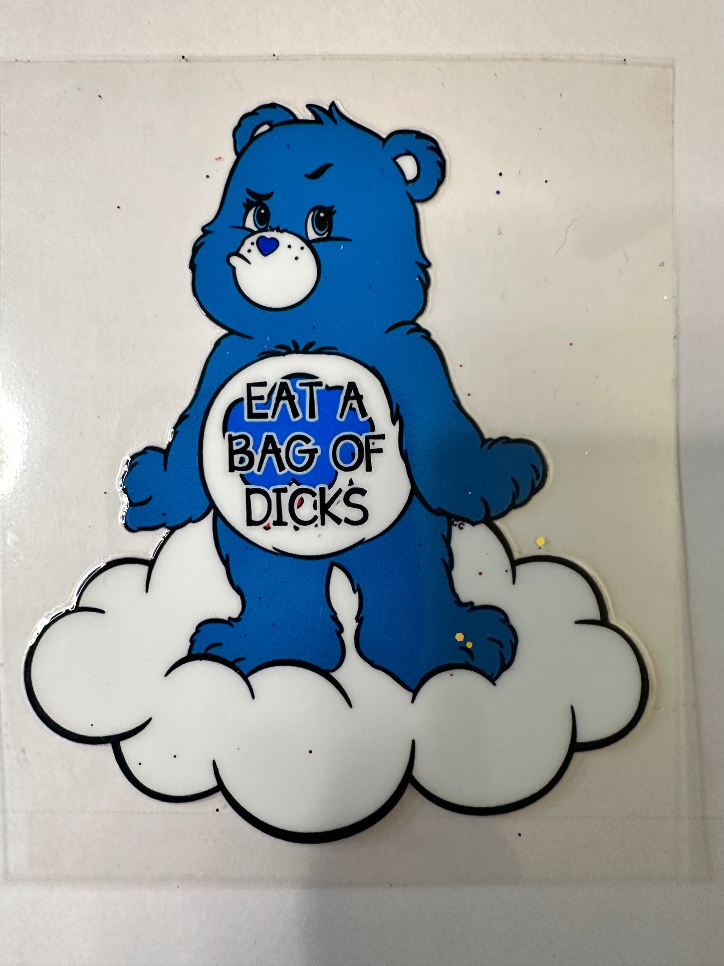 Eat a Bag Care Bear Decal