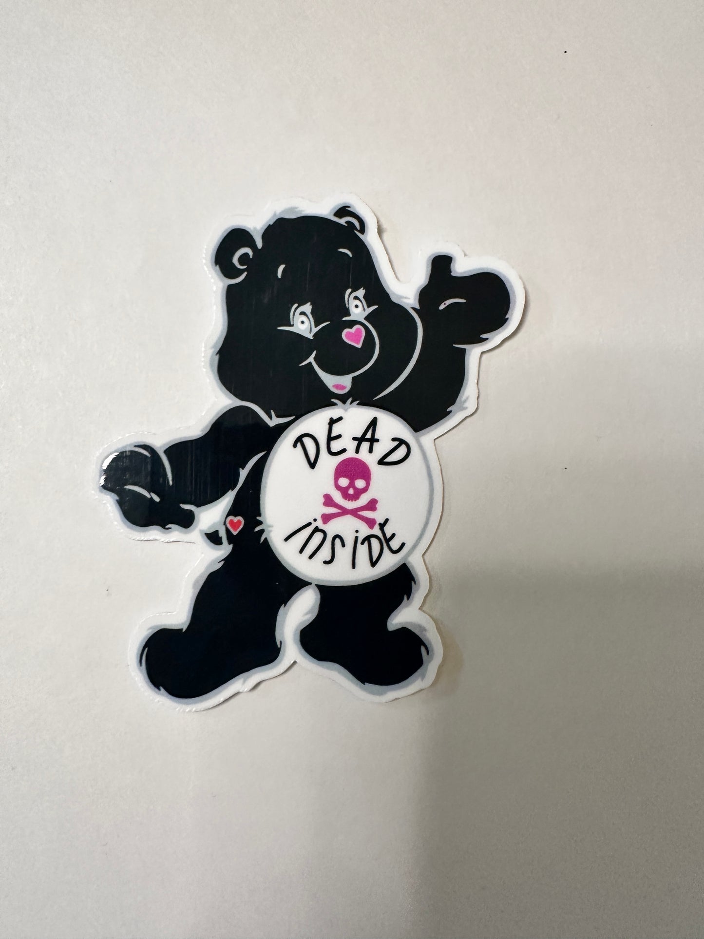 Dead Inside Care Bear Decal