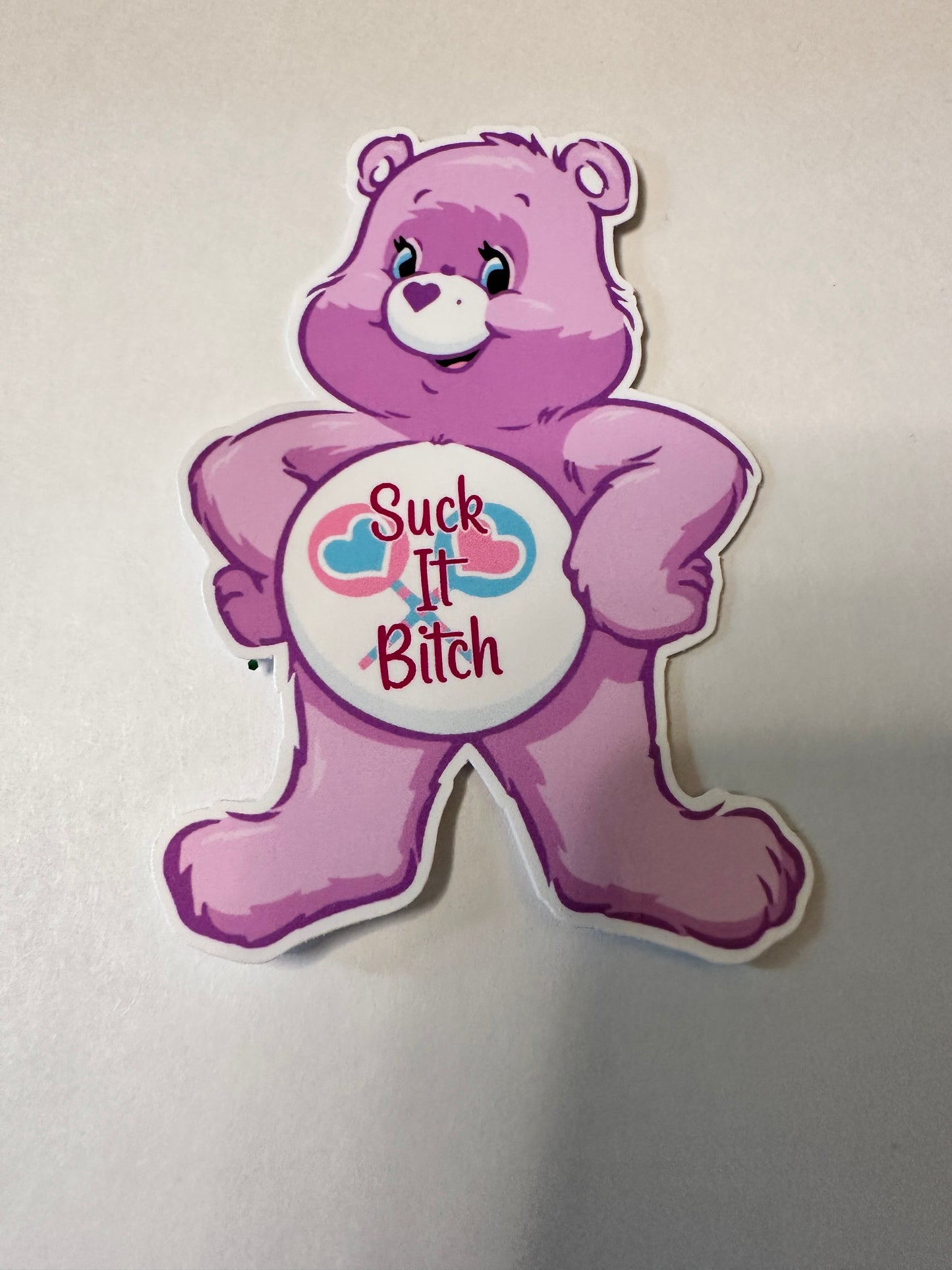 Suck It Care Bear Decal