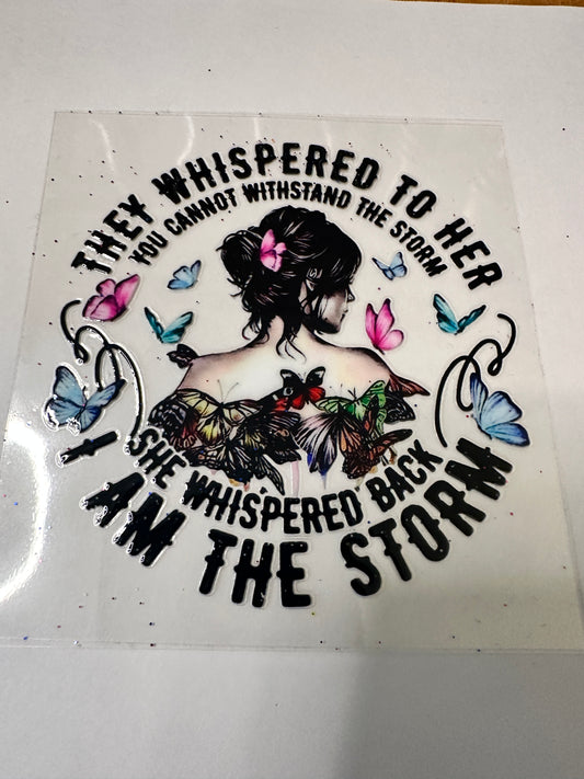 I am the Storm Decal