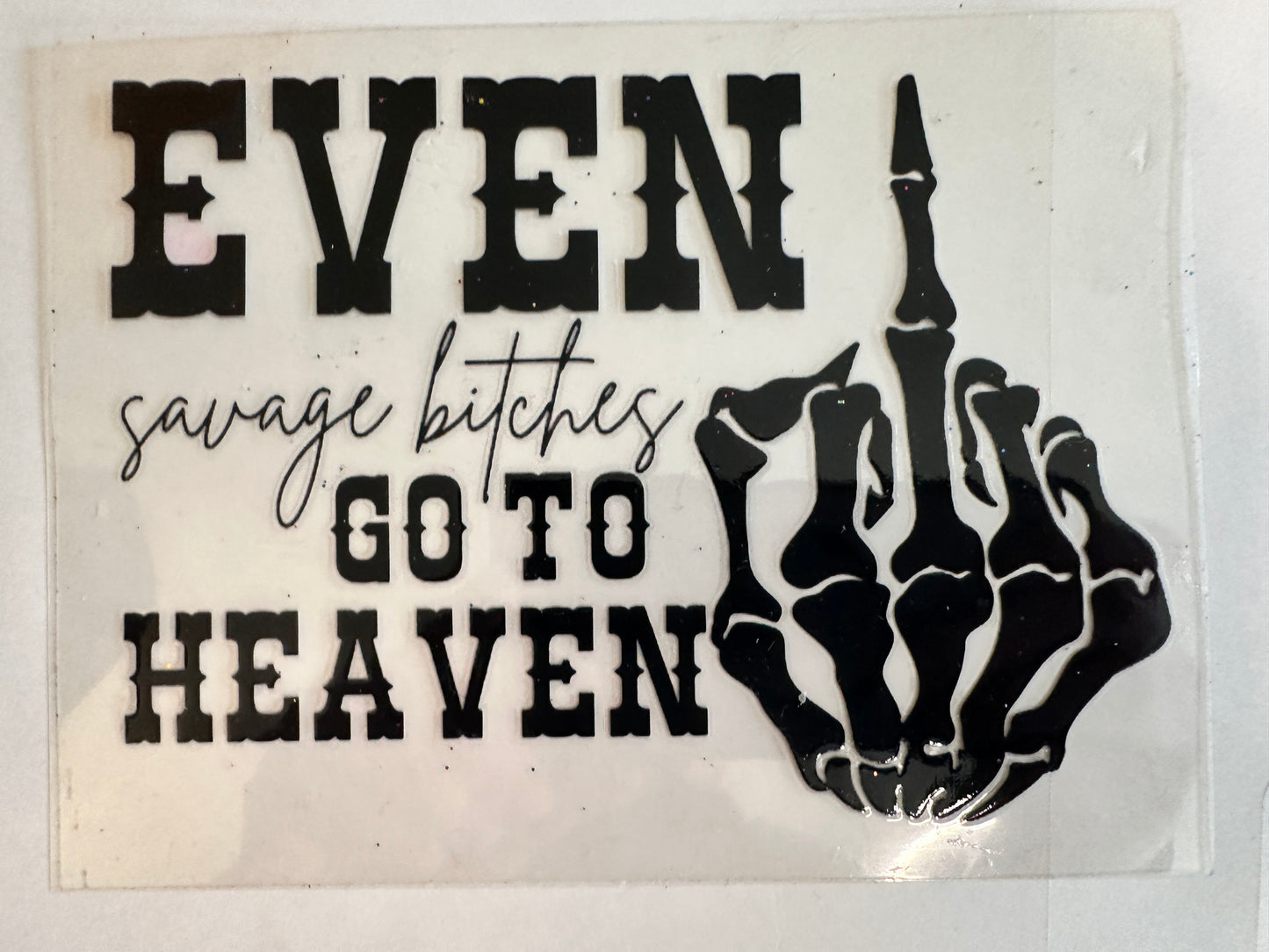 Skull hand Decal