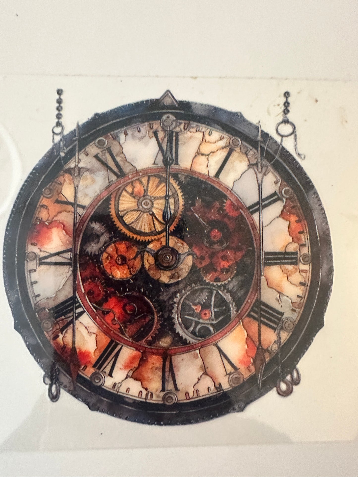 Clock 1 Decal
