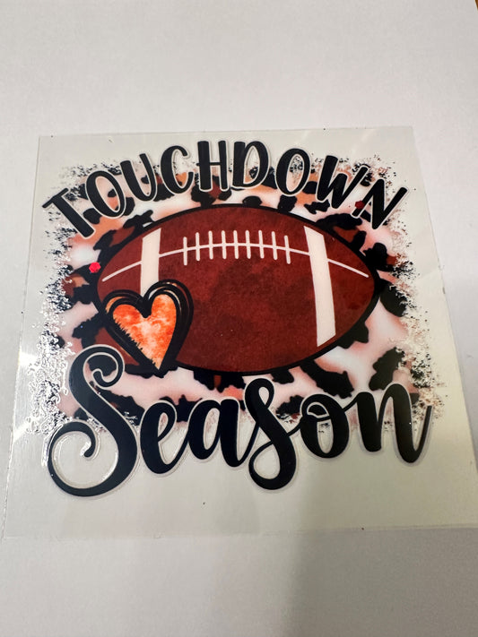 Football Season Decal
